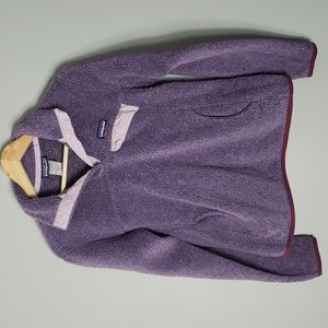 Patagonia Purple Re-tool Snap-t Fleece Pullover Size Medium